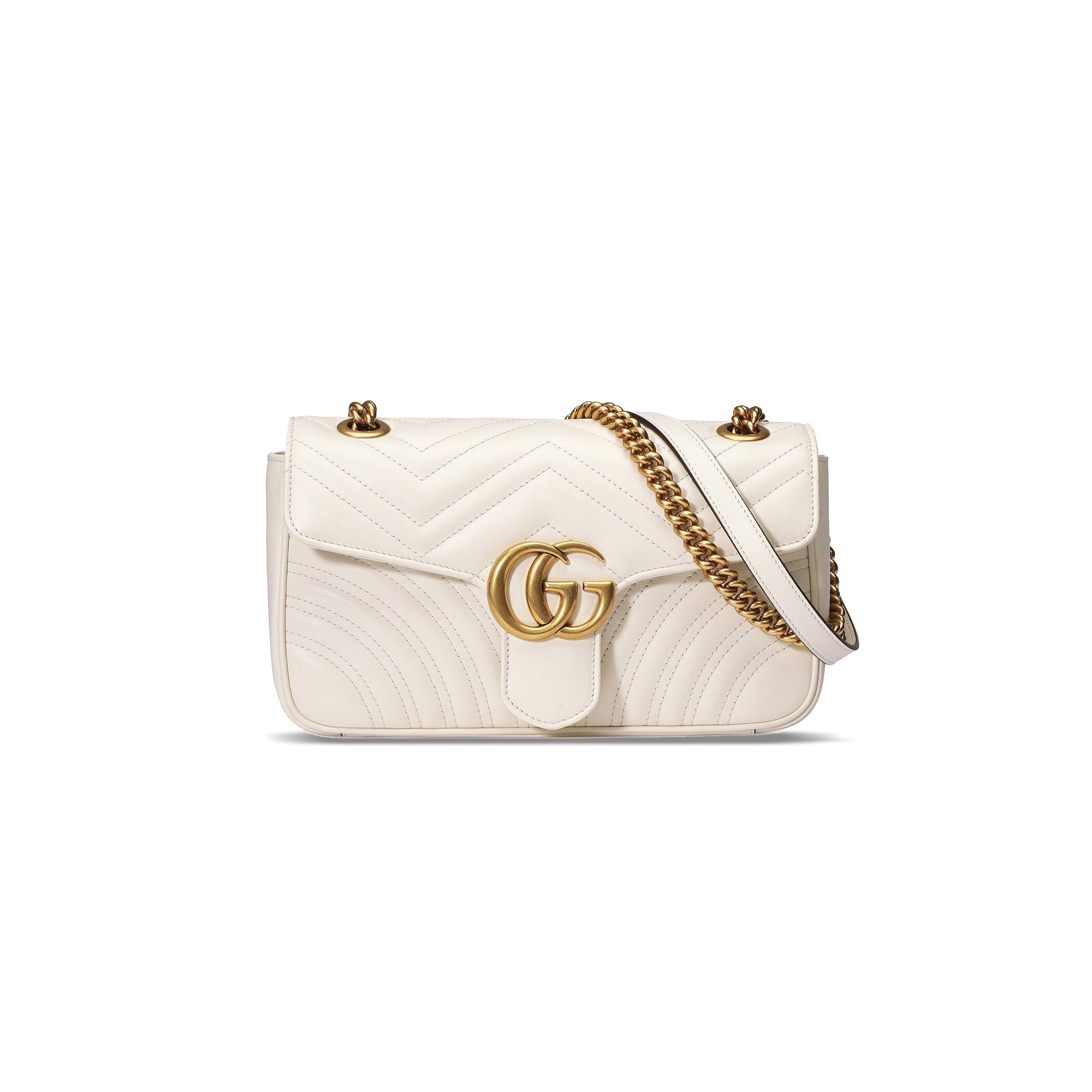 3024 GUCCI MARMONT SMALL MATELASSE SHOULDER BAG 443497 (26*15*7cm)